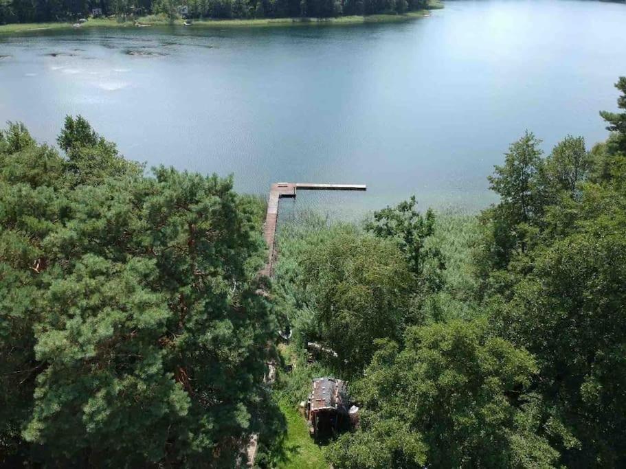 Haus Wilma Gruene Idylle Im Wald Direkt Am See Wendisch Rietz Εξωτερικό φωτογραφία