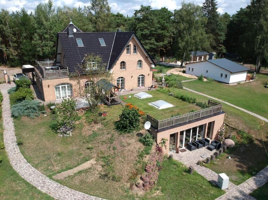 Haus Wilma Gruene Idylle Im Wald Direkt Am See Wendisch Rietz Εξωτερικό φωτογραφία