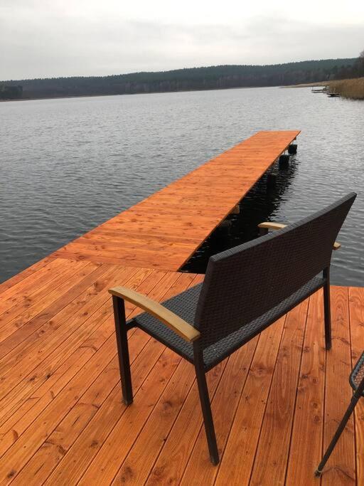 Haus Wilma Gruene Idylle Im Wald Direkt Am See Wendisch Rietz Εξωτερικό φωτογραφία